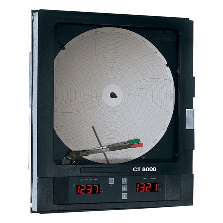 1 or 2 Channel Universal Input 12 Inch Process Circular Recorders