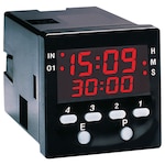 1/16 DIN Multi-Programmable LED Timers, 4-Digit Dual Line Display