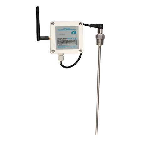 Wireless RTD Transmitter with Weather Resistant Enclosure