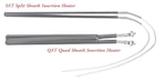Split Incoloy Cartridge Heater 0.38 - 1" OD 5 - 60" Long Split Incoloy Cartridge Heater 0.38 - 1" OD 5 - 60" Long
