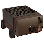 DIN Rail/Foot Mountable Horizontal Enclosure Fan Heater 950W