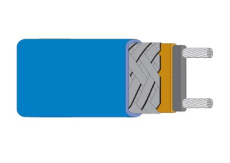 Low Cost Self-Regulating Freeze Protection Heating Cable (Price Per Foot)