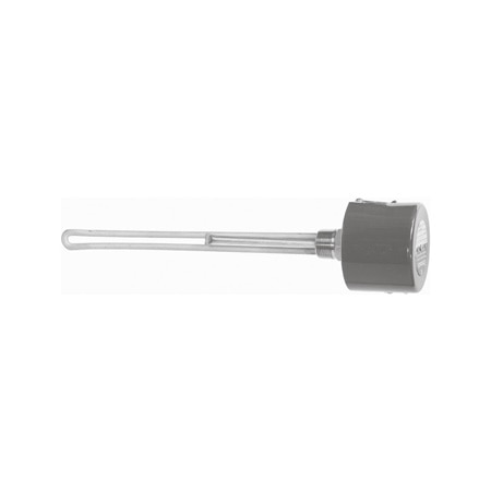 Lightweight Oil Immersion Heater with Thermostat—1" NPT Steel Fitting