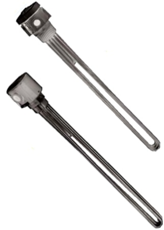 Solution Water Immersion Heater - 2 1/2" NPT Fitting and 3 Element Construction