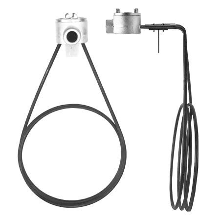 Tank Immersion Heaters Vertical Loop–Low Profile Immersion Heaters