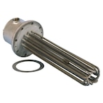 Incoloy Flanged Immersion Heater Solution Water