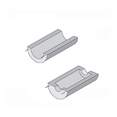 CRWS Series Semi-Cylindrical Ceramic Heaters