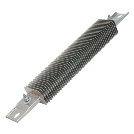 Ceramic Finned Strip Heaters - One Terminal at Each End