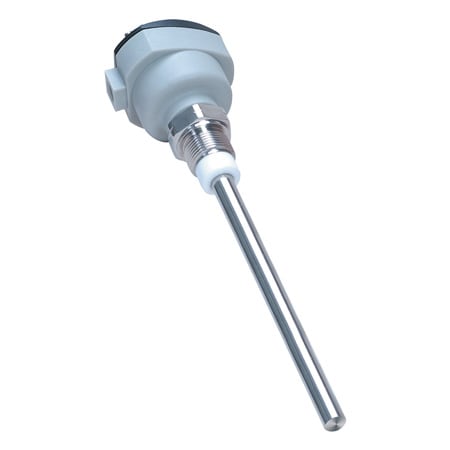 Capacitive rod probe for continuous level measurement
