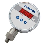 DC Powered, Digital Pressure Gauge with Output and Alarms