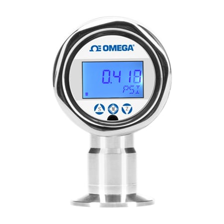 Industrial Sanitary Rangeable Pressure Transmitter with Display