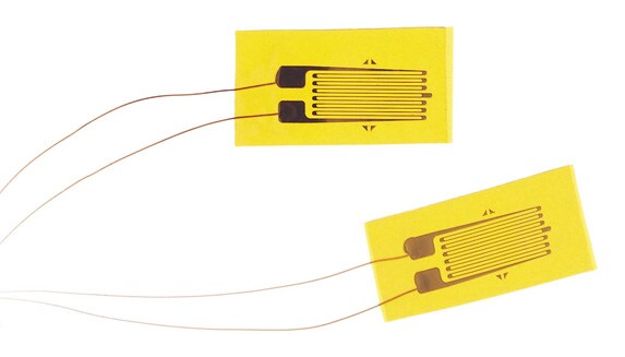 Strain Gauge Resistors For Span And Temperature Compensation