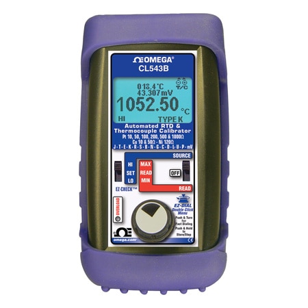 Rugged J,K,T, E Thermocouple Calibrator and Thermometer