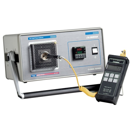 hot pointTM Dry Block Probe Calibrator with RS232 Communications