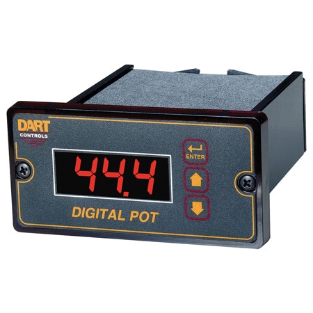 1/8 DIN Digital Potentiometer for Use with AC or DC MotorDrives