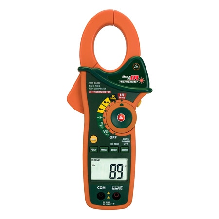 1000A Clamp Meters with Infrared Thermometer