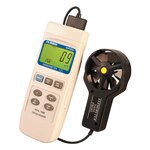 Handheld Anemometer with Real-Time Data Logger