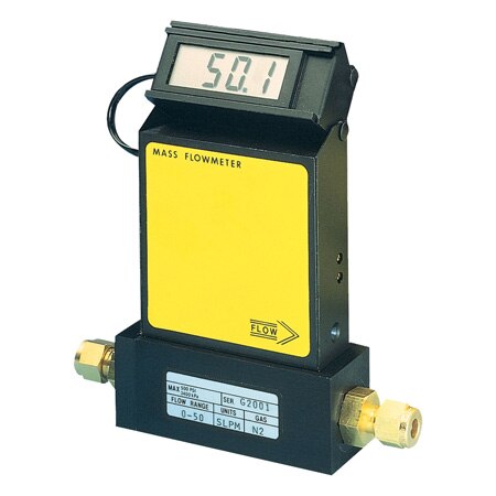 Economical Gas Mass Flow Meters for Clean Gases with Optional Integral Display