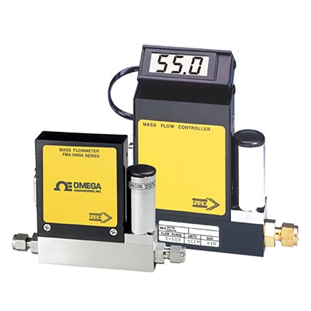 Economical Gas Mass Controllers With or Without Integral Display
