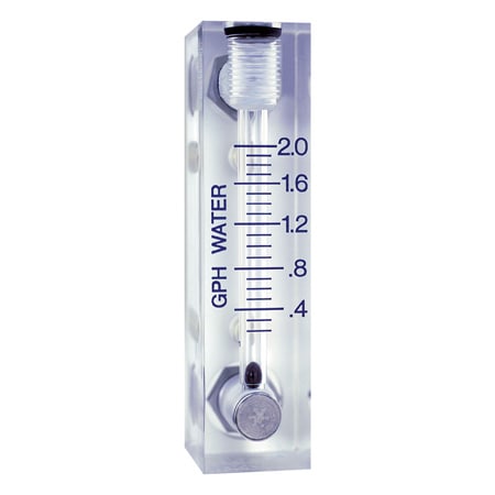 Acrylic Variable Area Flow Meters For Air or Water