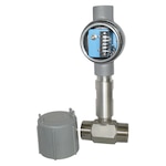 304 SS Turbine Flow Meter with Signal Conditioning Option