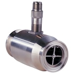 Sanitary Turbine Flowmeters 3-A Label For Process Liquid Measurement