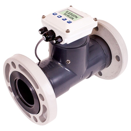 Flanged Mounted PVC Turbine Flow Meters