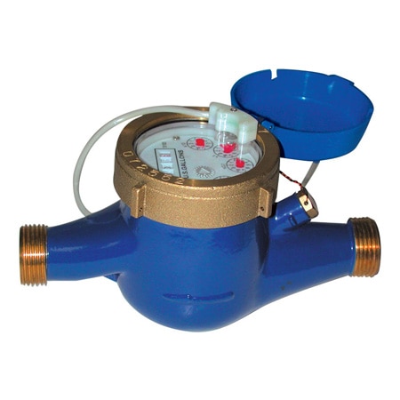 Hot Water Meters for Totalization and Rate Indication with Pulse Output