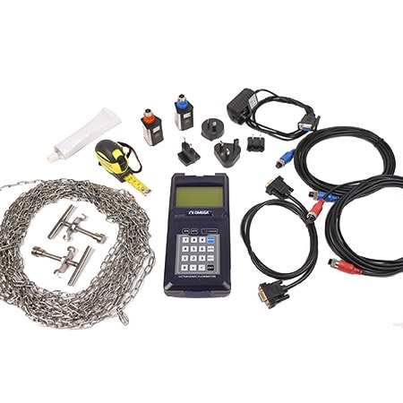 Portable Digital Ultrasonic Flow Meter Kit| Omega Engineering