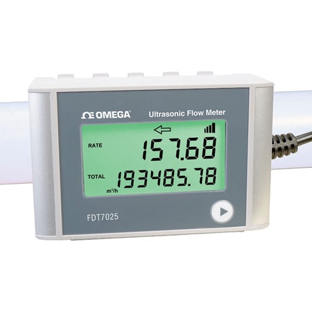 flow ultrasonic meter omega flowmeter transit liquids clean meters ultra sonic