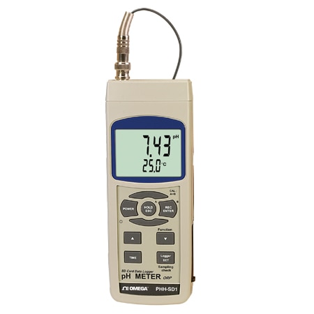 pH/ORP Meter with Real-Time Data Logger