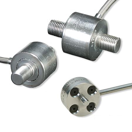 1" to 1.38" Diameter, Threaded, Miniature Inline Load Cells