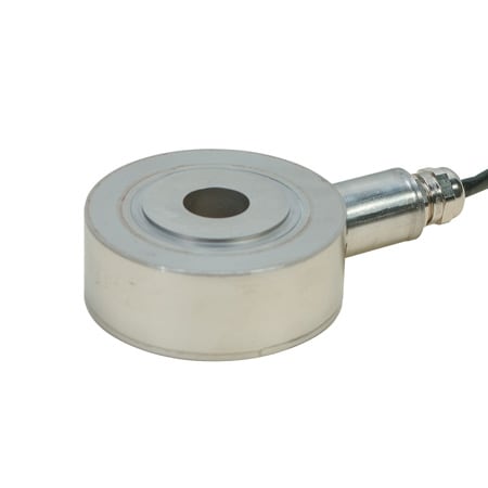 Compact Through Hole Bolt Load Cells 2.50 Inch O.D