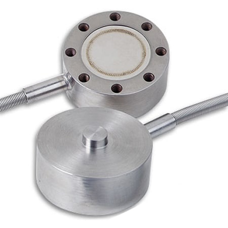 Metric, 51mm Diameter, Miniature Button Compression Load Cell