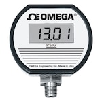 AC/DC Powered, Digital Pressure Gauge with Output and Alarms