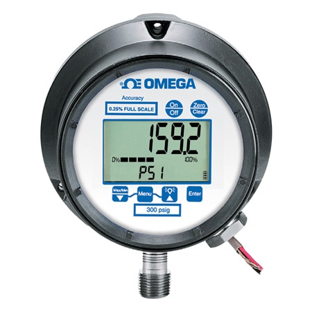 Advanced Digital Pressure Gauge with Output and Alarms