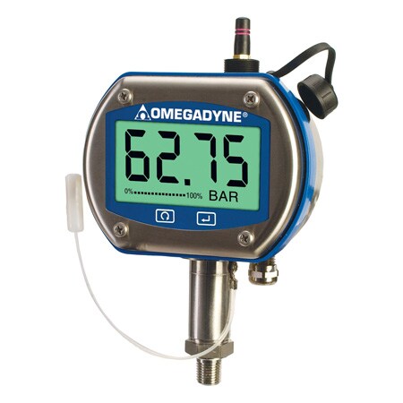 Metric, High Accuracy Digital Pressure Gauge with Output