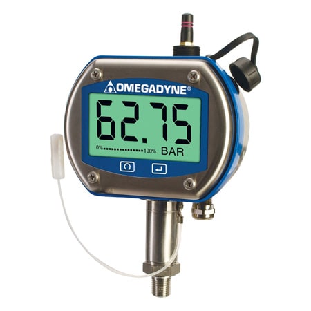 Advanced, High Accuracy, Digital Pressure Gauge with Temperature