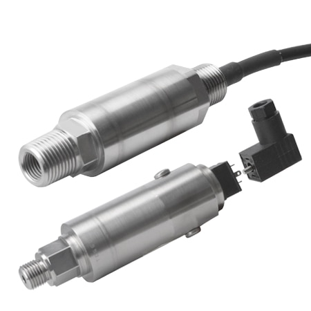 0 to 25 psi, Absolute, 1/2x1/4" NPT MxF, Mini DIN 43650 C, Intrinsically Safe IS FM Approval