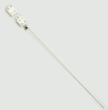 High Temperature Thermocouple Probe with Quick Disconnect SHX Ceramic Connector