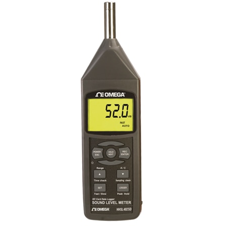 zebra pyramide Rouse Handheld, 30 to 130 dB digital Sound meter with Data logger
