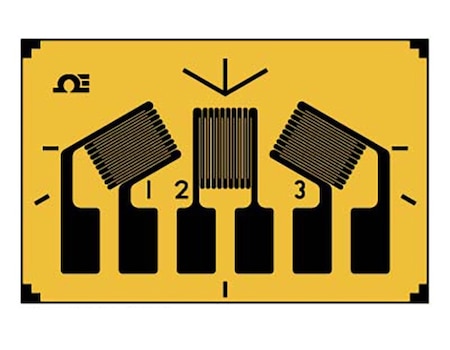 T Rosettes, 6 mm Grid Length, 6.3 mm Grid Width 350 Ω Resistance