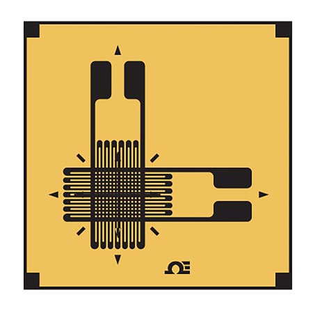 T Rosettes, 6 mm Grid Length, 6.3 mm Grid Width 350 Ω Resistance