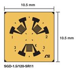 3 Element Stress Relief Strain Gauges