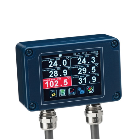IR Temperature Sensor with RS485/Modbus and 8:1 Optics