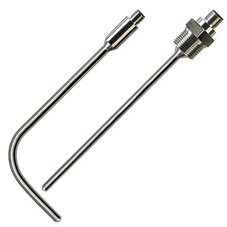 Vibration Resistant and Bendable RTD (Pt100) Probes with M12 Connector and Mounting Threads (Fractional Sizes)