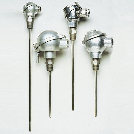 Platinum RTD Sensors With Industrial Protection Heads