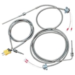 Bayonet Fitting Style Thermocouples - Solid Mineral Insulated Stainless Steel Cable