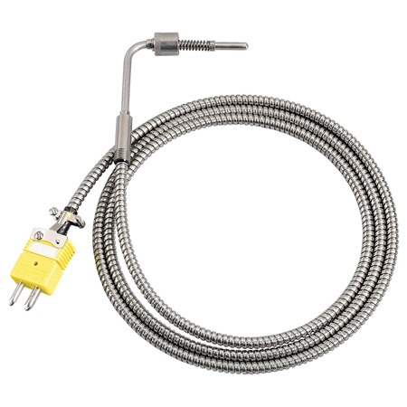 Solid Probe Bayonet Style with Stainless Steel Cable