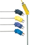 Low Noise Thermocouple Probes with Standard Size Connectors